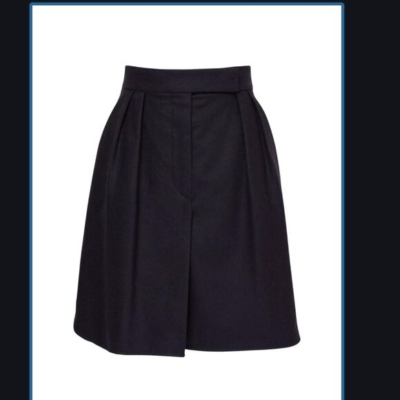 MaxMara black linen skirt size 10 - Picture 1 of 7